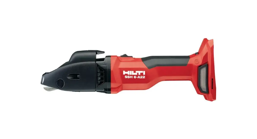 Hilti Ssh 6­a22 Cordless Double Cut Shears Instruction Manual