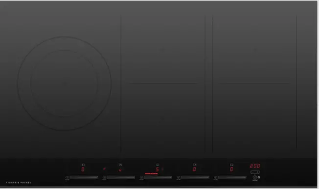 FISHER PAYKEL CI365DTB4 36 Inch 5 Zones with SmartZone Induction Cooktop-product-image