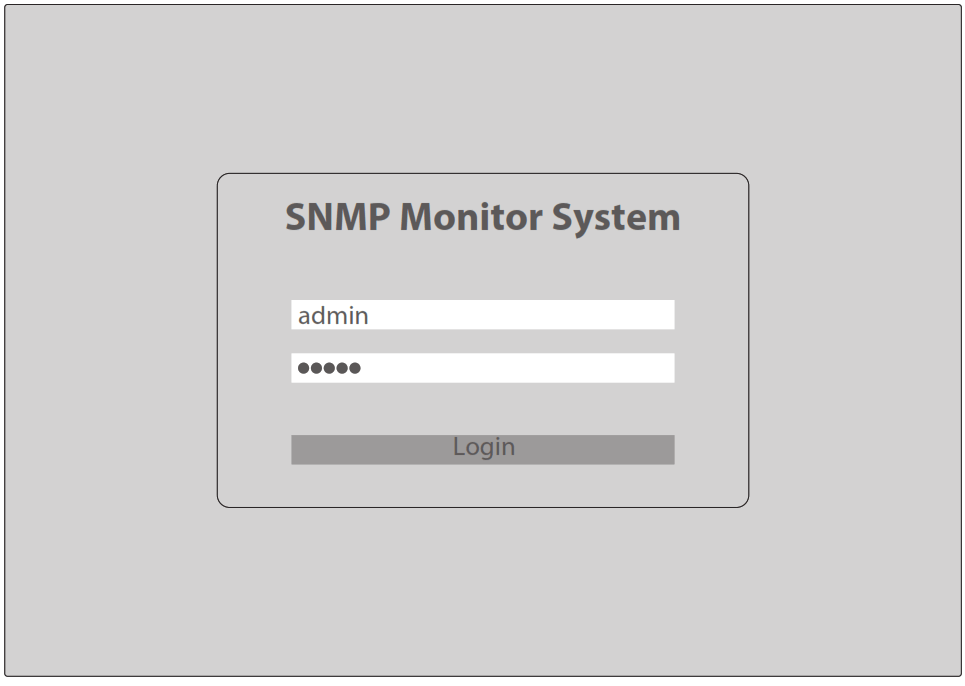 FS NMC SNMP Card - Web Login