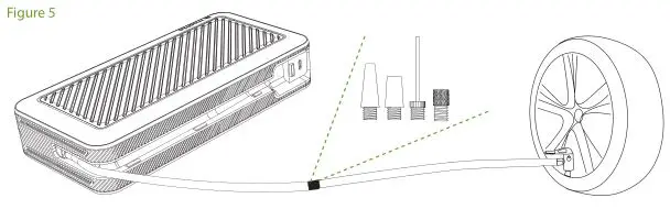 mophie Powerstation Go Rugged with Air Compressor - Figure 5