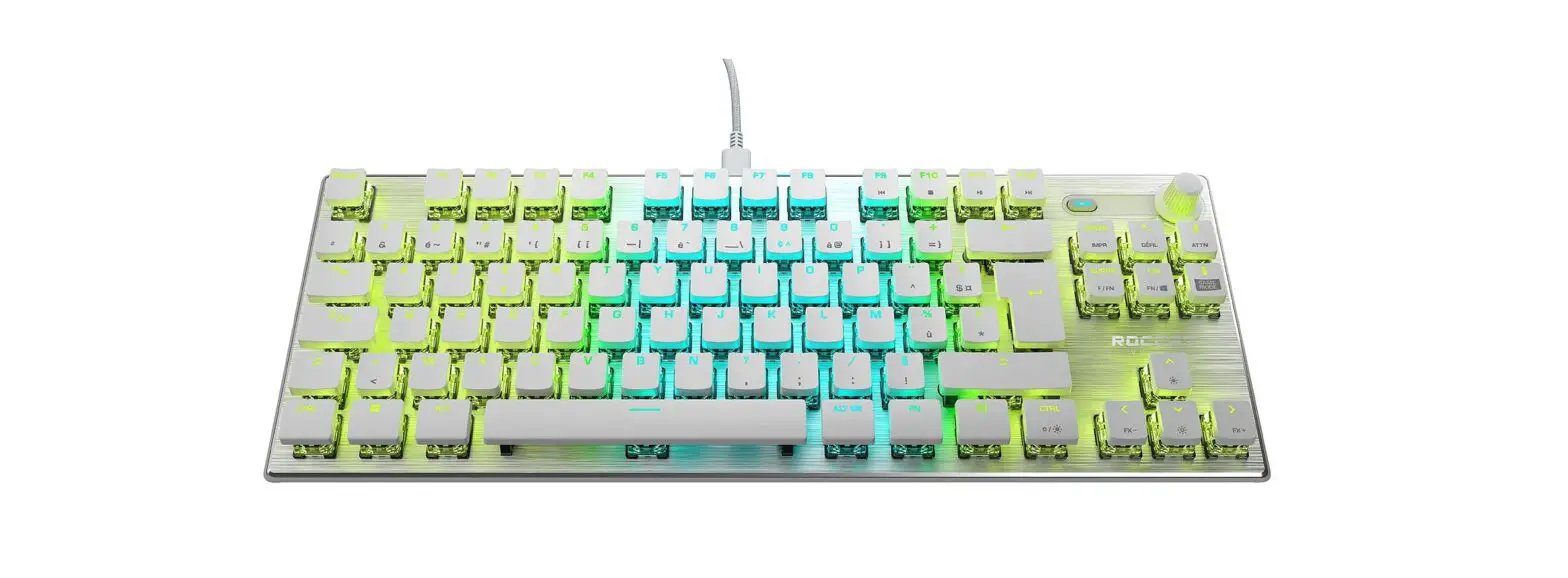 Roccat Fn F10 Tenkeyless Linear Optical Titan Switch Pc Gaming Keyboard User Guide
