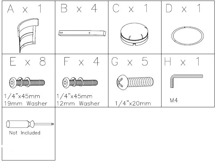 ASHLEY D546 Series Dining Table-1