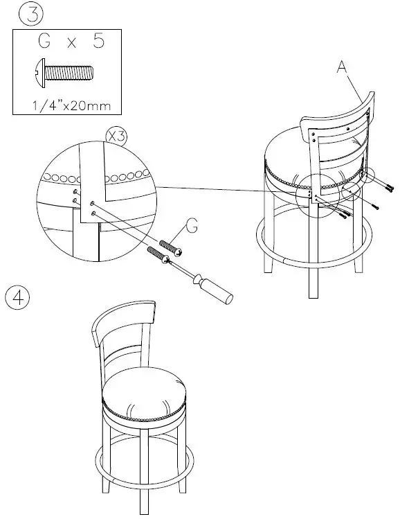 ASHLEY D546 Series Dining Table-3