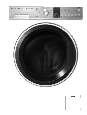 FISHER PAYKEL WH1260P1 Front Loader Washing Machine -