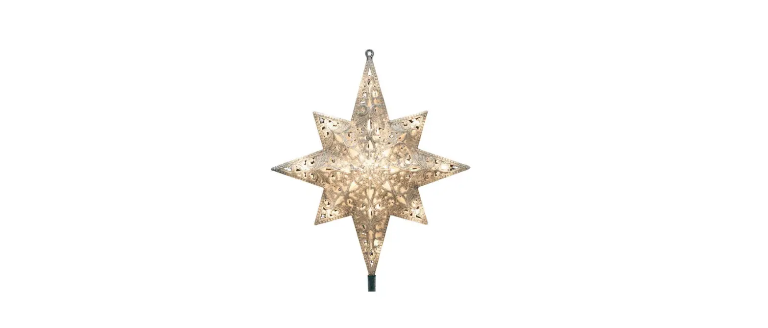 Ge Holiday 71080 Classics Incandescent Silver Bethlehem Star Tree Top User Guide Ge Holiday 71080 Classics Incandescent Silver Bethlehem Star Tree Top User Guide