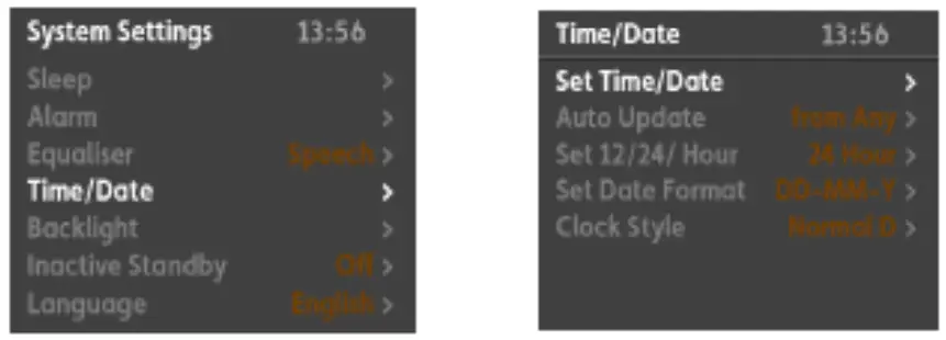 NORDIC JR-L0218D 18v Li-ion Cordless Jobsite 2-speaker Radio - Time