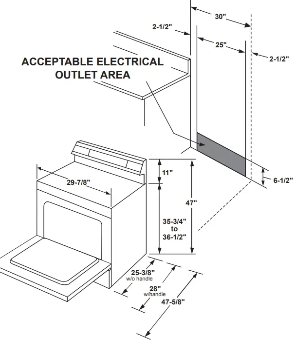 GE APPLIANCES JB625RK 30 Inch Free-Standing Electric Range-FIG2