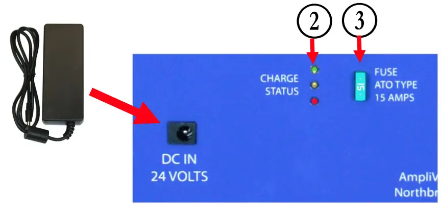 amplivox SW800 Titan Wireless Battery Powered PA System - fig 2