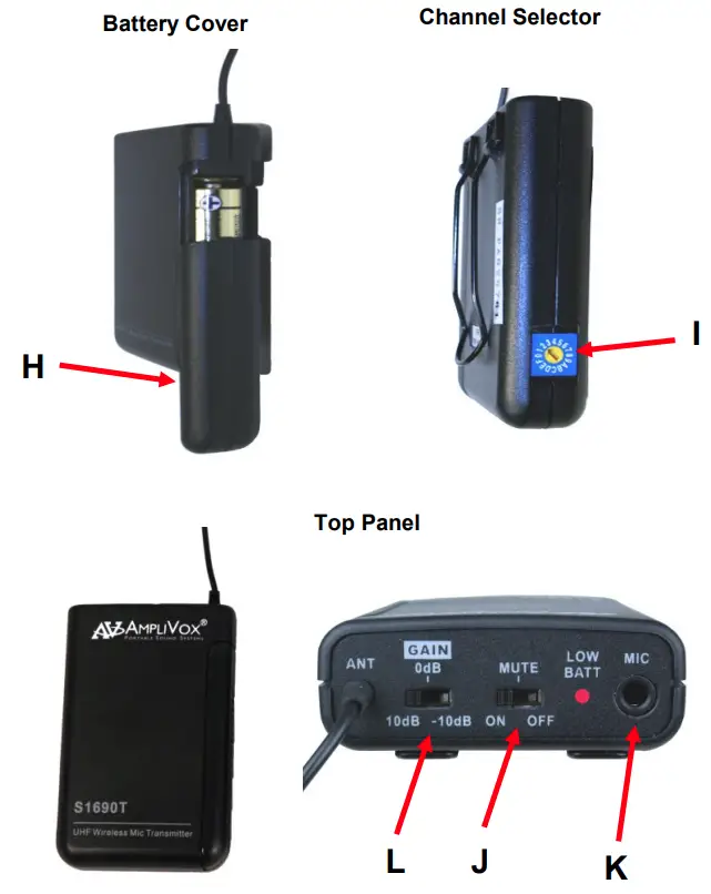 amplivox SW800 Titan Wireless Battery Powered PA System - fig 6