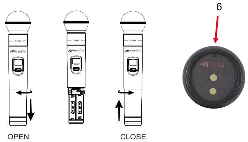amplivox SW800 Titan Wireless Battery Powered PA System - fig 7