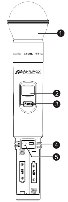 amplivox SW800 Titan Wireless Battery Powered PA System - fig 8