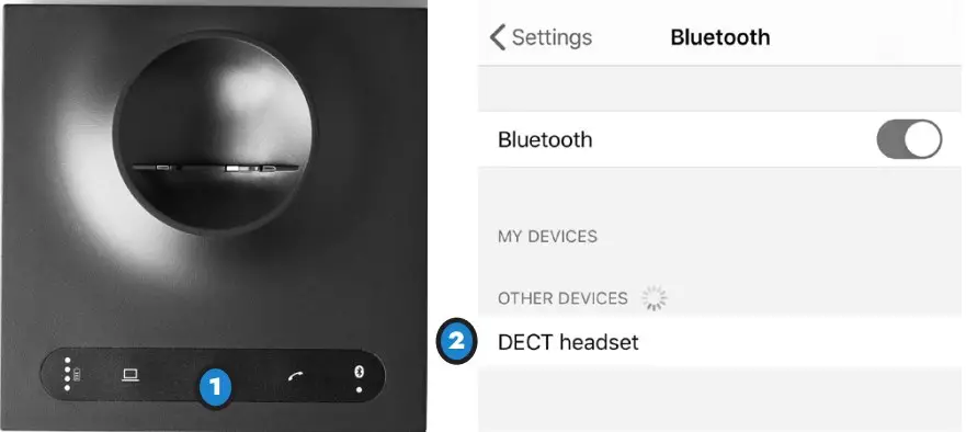 BLUETOOTH CONNECTING