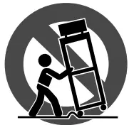 behringer XENYX Premium nput 2-Bus Mixer - WARNING ICON 3