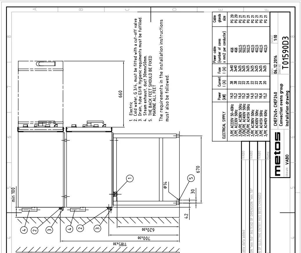 metos-CHEF-0240-Convection-Oven-fig-26