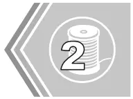 Preparing the bobbin thread