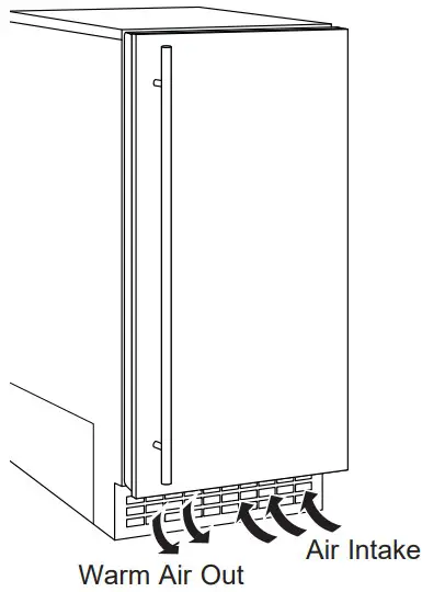 GE APPLIANCES UNC15NPRII 15 Inch Ice Make - Figure 2