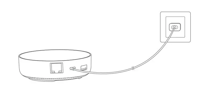 Aqara Smart Home Center Hub M2 User Guide - Power the hub on