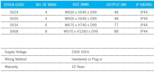 Thermogroup-SV24 48W-Swivel-Heated-Towel Rail-6