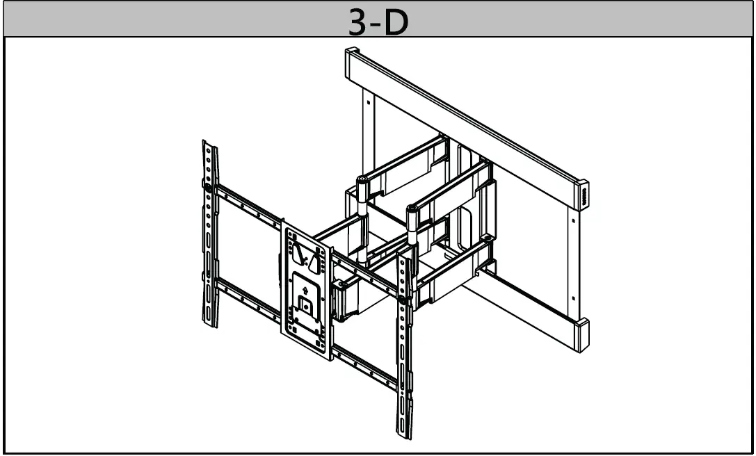 SANUS VLFS820-B2 TV Bracket Wall Mount 18