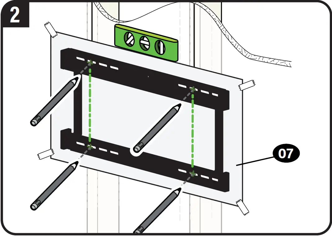 SANUS VLFS820-B2 TV Bracket Wall Mount 37