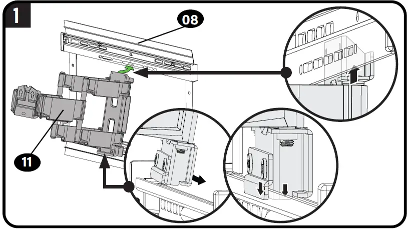 SANUS VLFS820-B2 TV Bracket Wall Mount 44