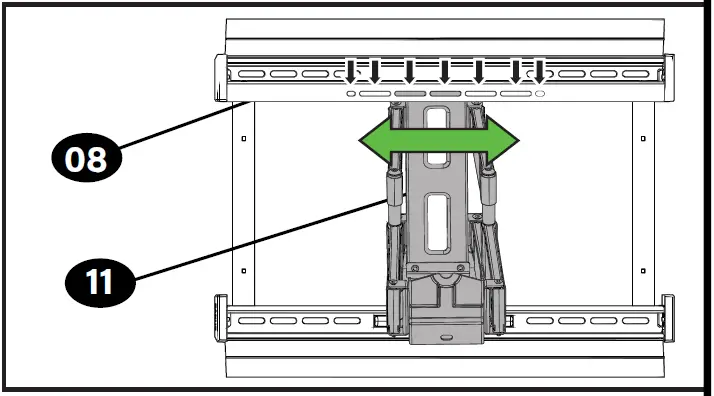 SANUS VLFS820-B2 TV Bracket Wall Mount 45