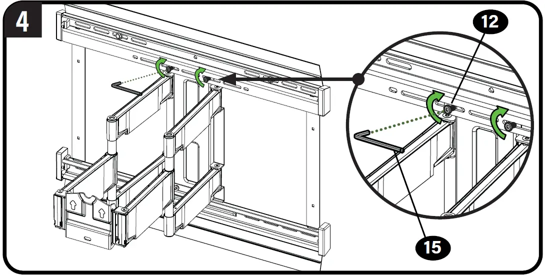 SANUS VLFS820-B2 TV Bracket Wall Mount 47