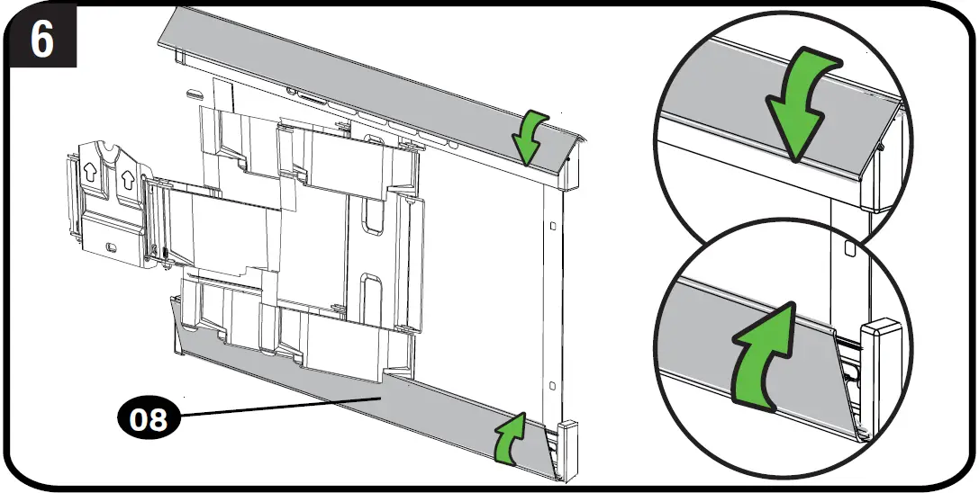SANUS VLFS820-B2 TV Bracket Wall Mount 49