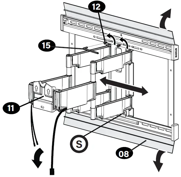 SANUS VLFS820-B2 TV Bracket Wall Mount 56