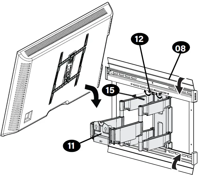 SANUS VLFS820-B2 TV Bracket Wall Mount 57