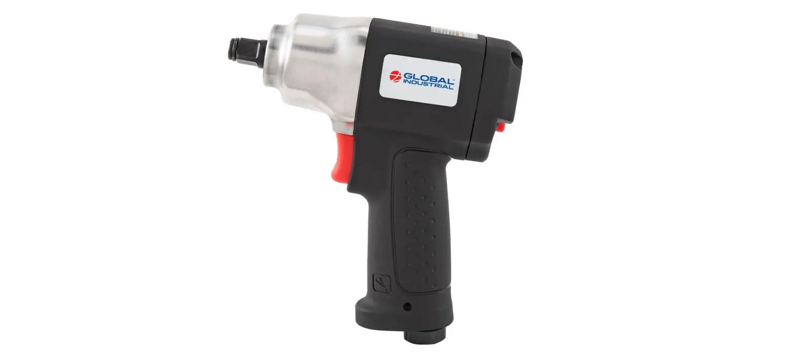 Global Industrial 133707 1/2 Inch Sq. Dr. Heavy Duty Composite Air Impact Wrench User Manual