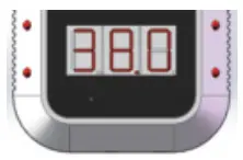 Thermometers TMT3 Hands Free Body Infrared Thermometer -- status4