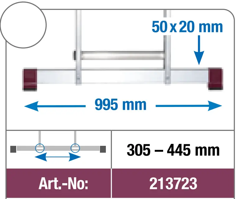 KRAUSE D560032 Spare Stabiliser - figure 2
