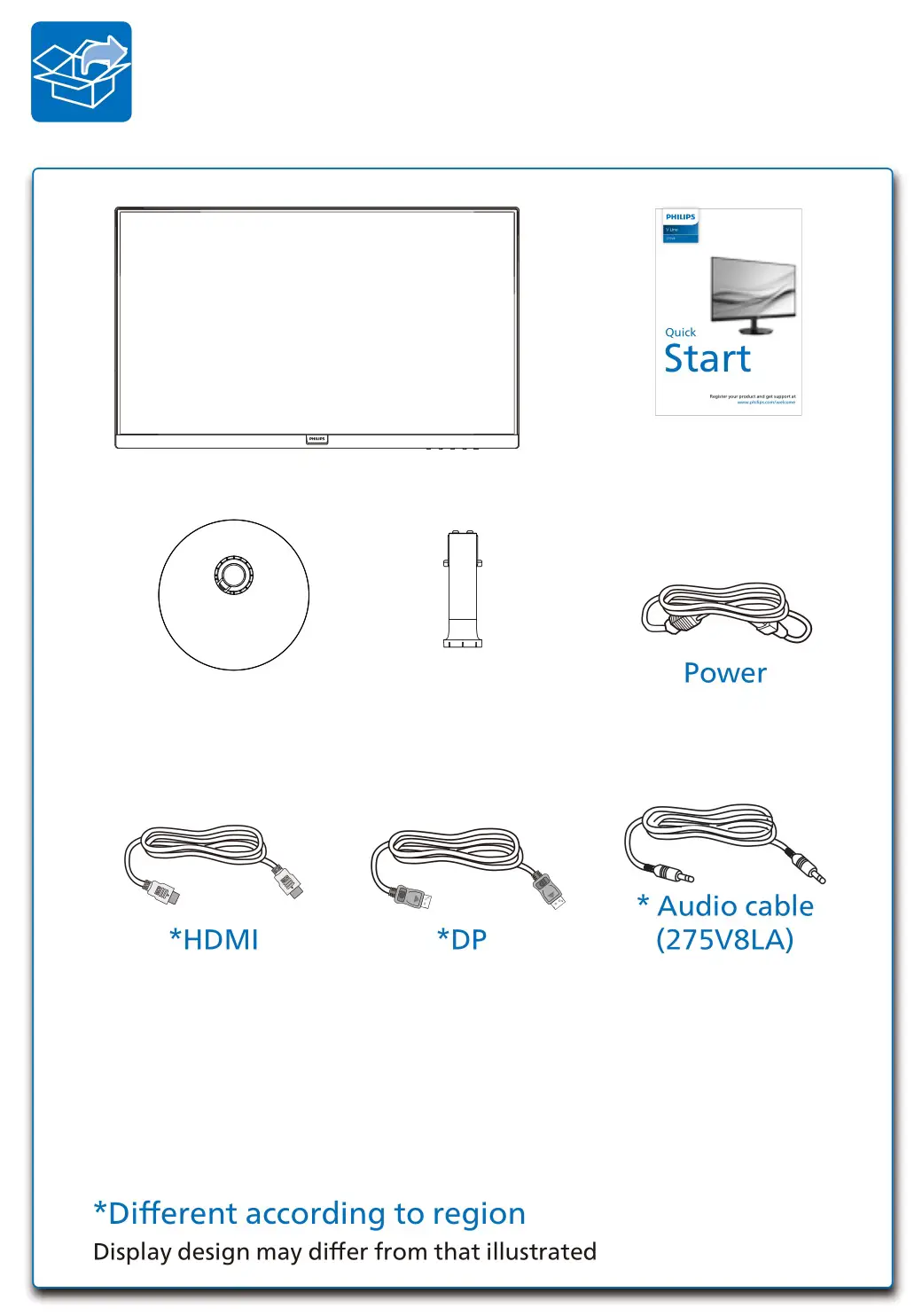 PHILIPS 275V8 V Line Full HD Wide View LCD Monitor - overview