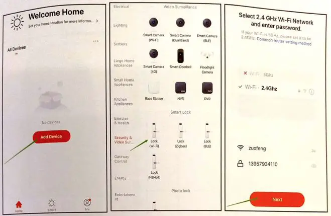 HBB GROUP V200 Smart Lock with Camera Home Lock-FIG14