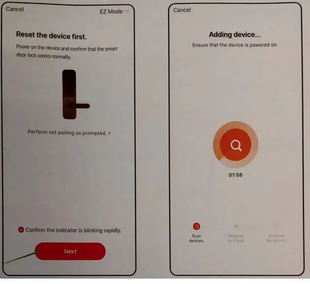 HBB GROUP V200 Smart Lock with Camera Home Lock-FIG16