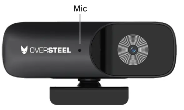 OVERSTEEL Bulat Webcam FULLHD 30FPS 1