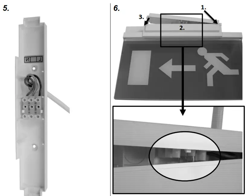 TEKNOWARE TWT S81 29 Emergency Light - INSTALLATION IMAGES1