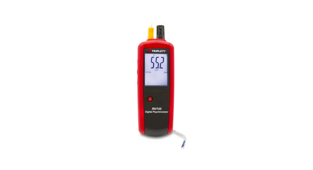 Triplett Rht45 Digital Psychrometer User Manual Triplett Rht45 Digital Psychrometer User Manual