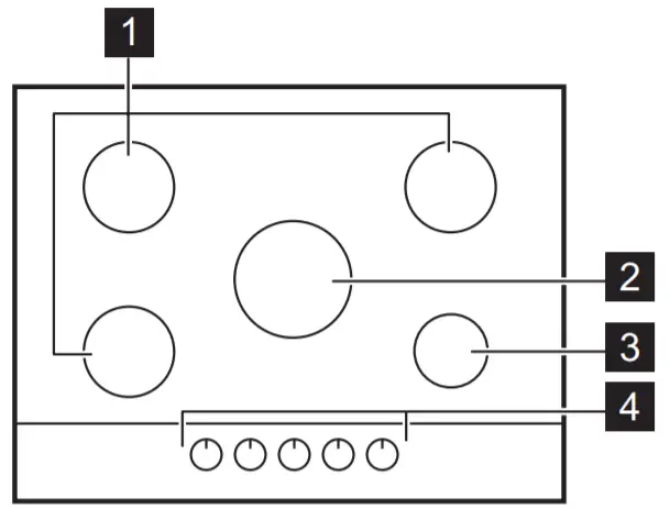 AEG HGB75301UM Ultra Flat Gas Hob -figure 15