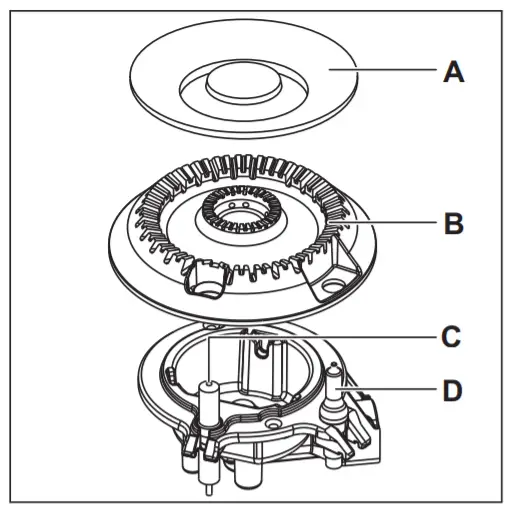 AEG HGB75301UM Ultra Flat Gas Hob -figure 18
