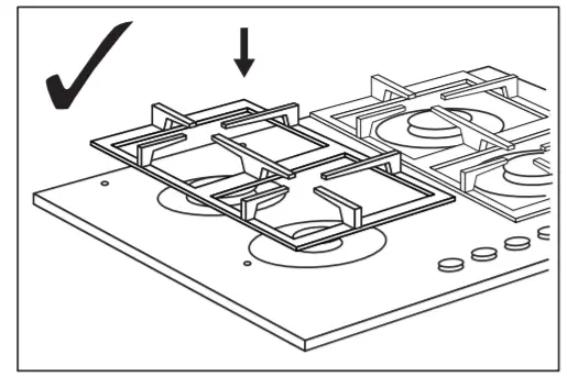 AEG HGB75301UM Ultra Flat Gas Hob -figure 21
