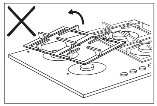 AEG HGB75301UM Ultra Flat Gas Hob -figure 22
