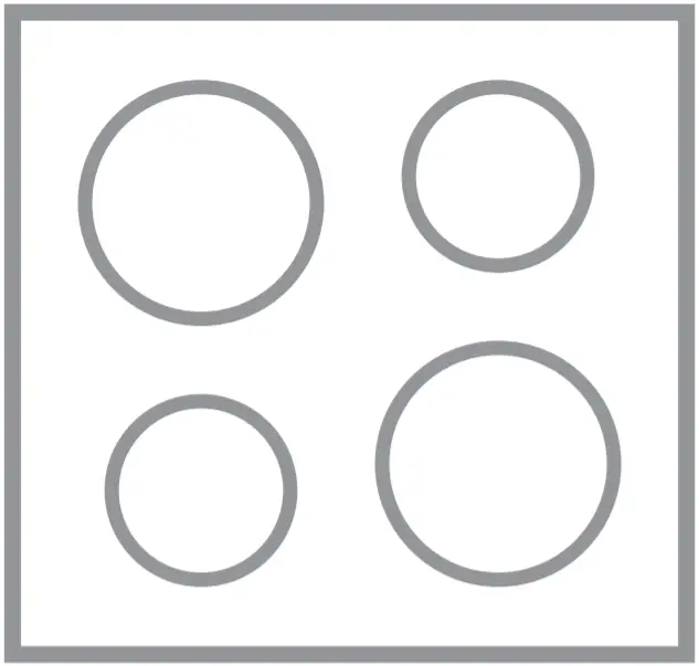 AEG HGB75301UM Ultra Flat Gas Hob -figure