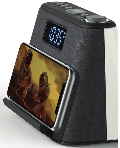 i-box TRY576 Bedside Alarm Clock - Cover