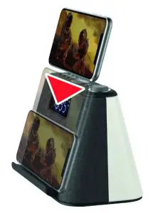 i-box TRY576 Bedside Alarm Clock - Snooze & stop alarm