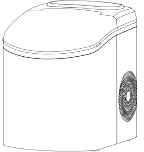 Lifeplus Portable Household Ice Maker - fig1