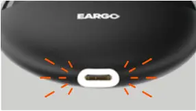 EARGO 5 Smart Hearing Aids - CHARGER INDICATOR 4
