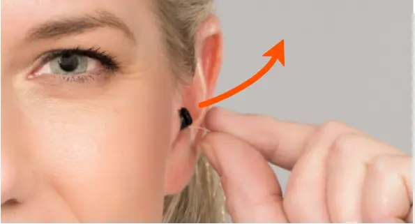 EARGO 5 Smart Hearing Aids - REMOVE FROM EAR