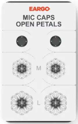 EARGO 5 Smart Hearing Aids - REPLACE THE MIC CAPS 1